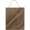 Hampton Art Plank Diagonal 8" x 10" Rustic, Wood Plaque, Wood Sign Blank, Wood Blanks, Wooden Plaques, Blank Wood Signs for Crafts, Wooden Sign Blank, Wood Planks for Crafts